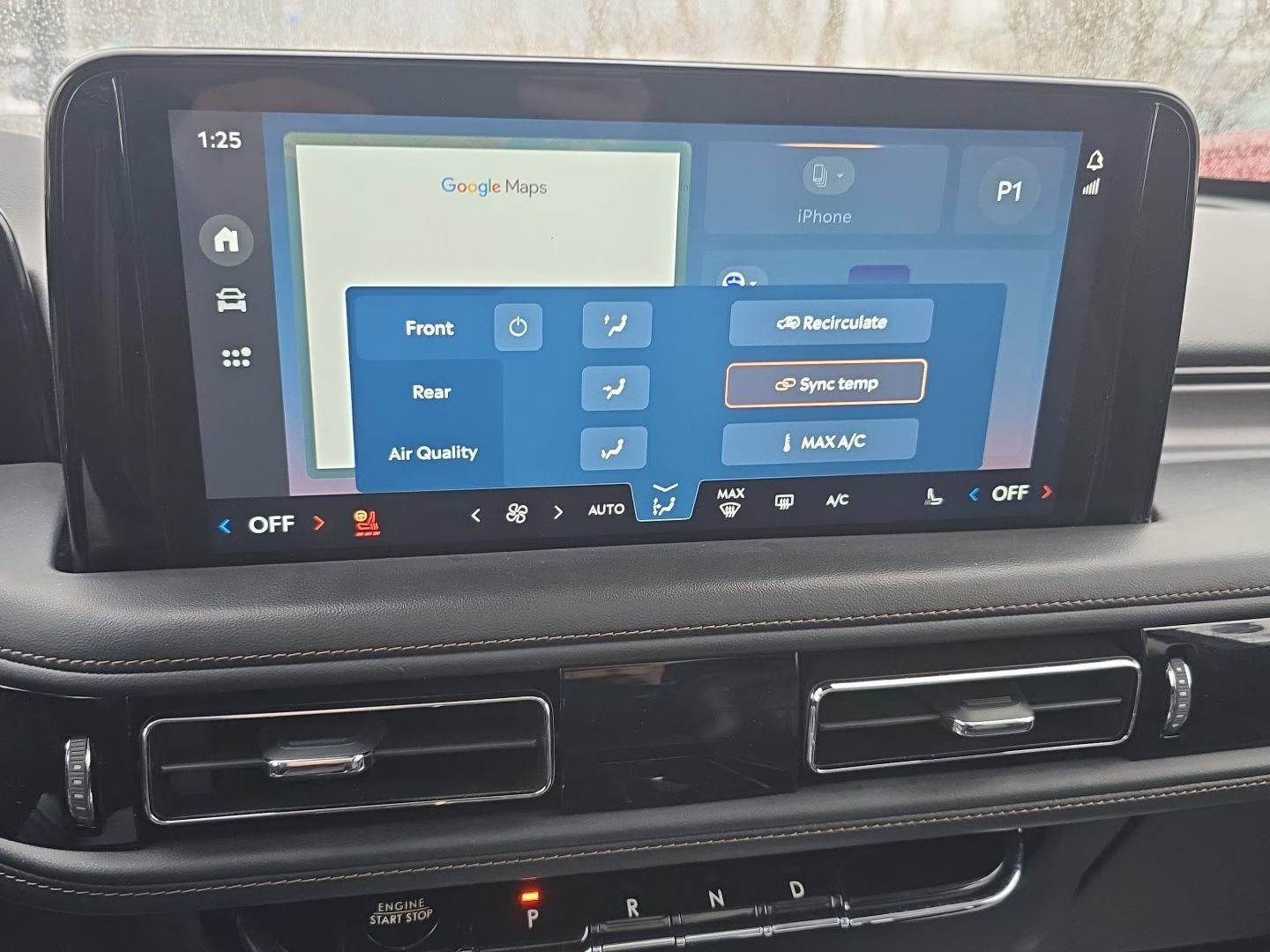 2025 Infinite Black Metallic Clearcoat Lincoln Aviator Premiere AWD SUV