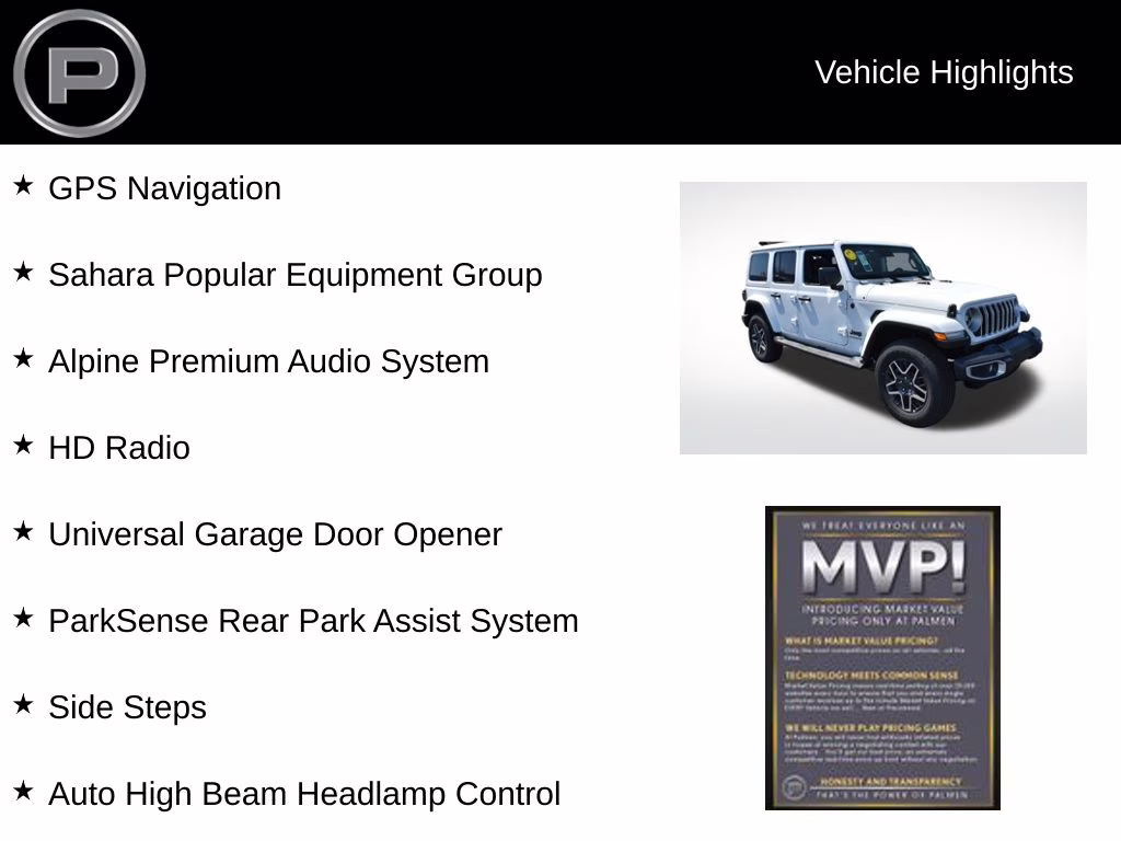 2026 Bright White Clearcoat Jeep Wrangler Sahara 4X4 SUV