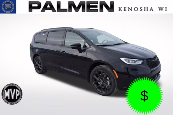 2026 Diamond Black Crystal Pearlcoat Chrysler Pacifica Select AWD Van