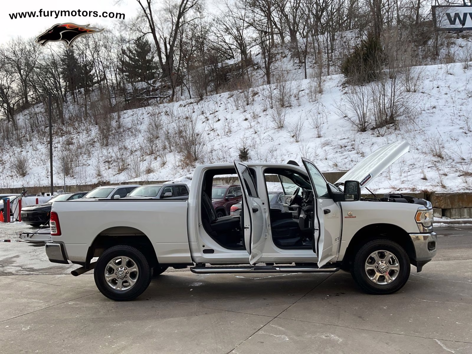 2023 Bright White Clearcoat Ram 2500 Big Horn 4X4 Truck