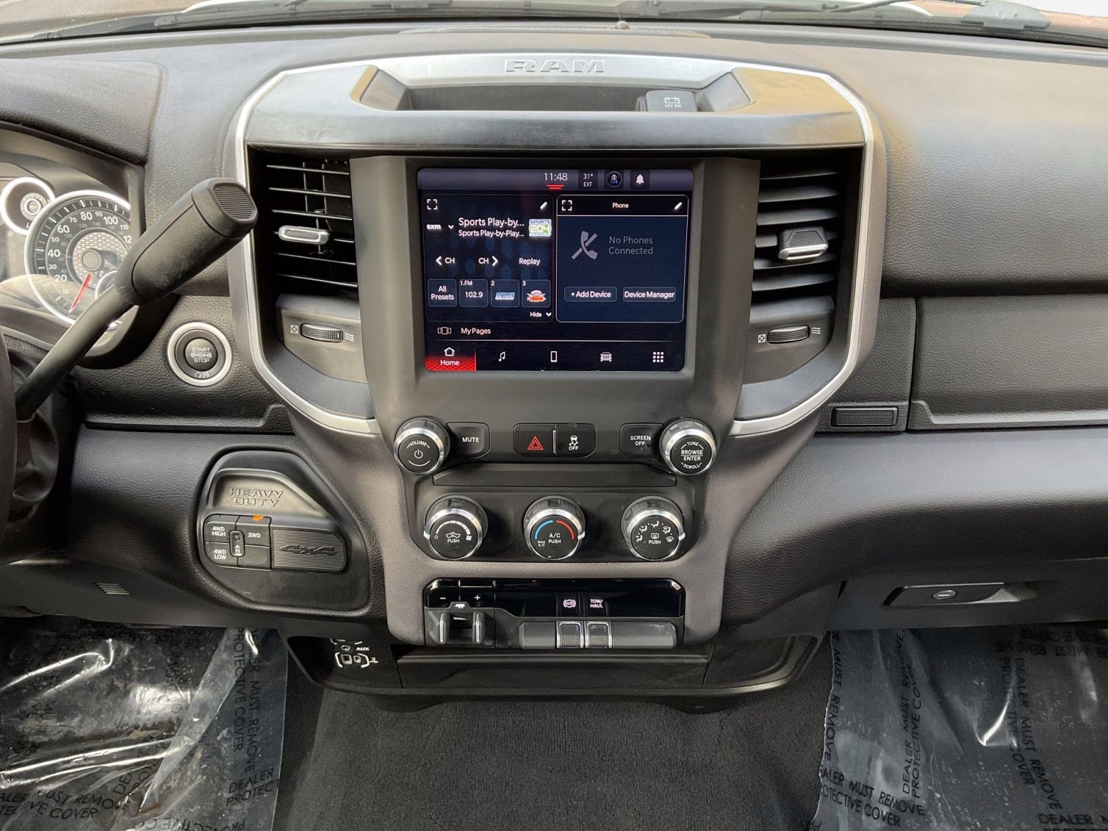 2023 Bright White Clearcoat Ram 2500 Big Horn 4X4 Truck