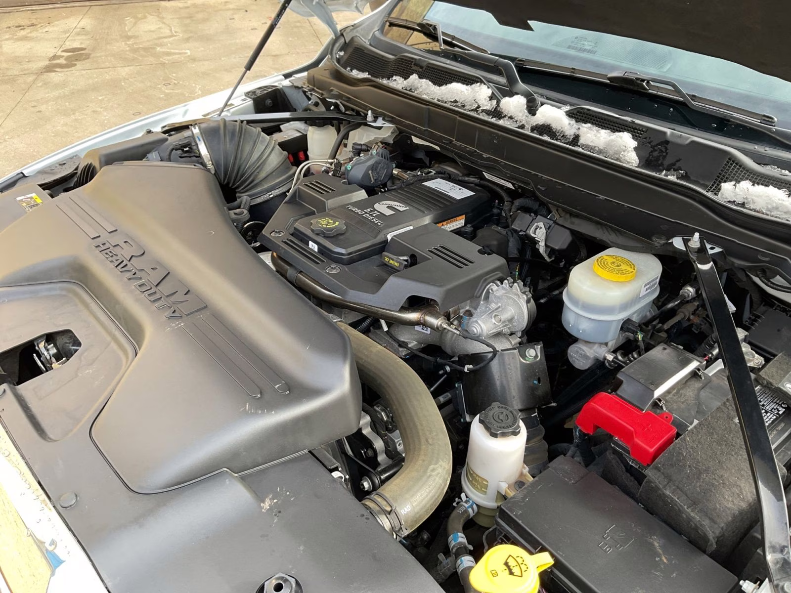 2023 Bright White Clearcoat Ram 2500 Big Horn 4X4 Truck