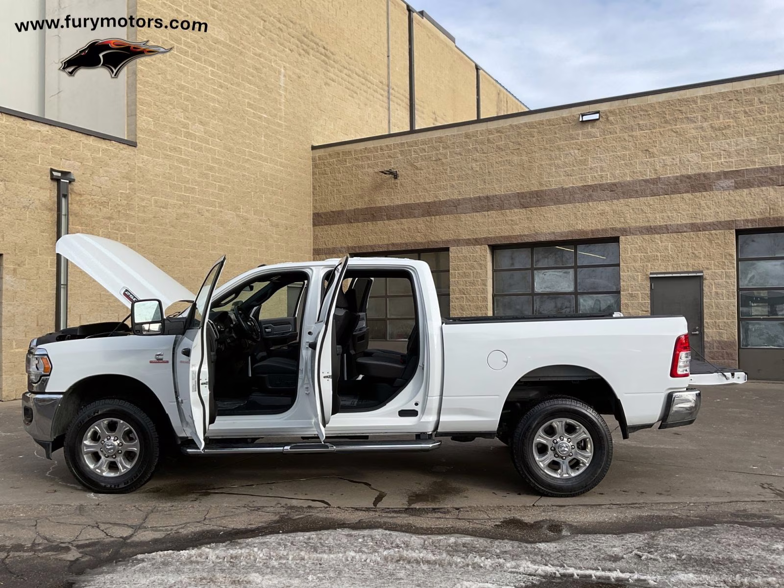 2023 Bright White Clearcoat Ram 2500 Big Horn 4X4 Truck