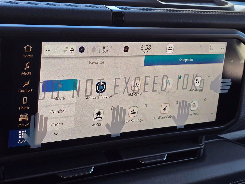 2026 Anvil Clearcoat Jeep Gladiator Mojave 4X4 Truck