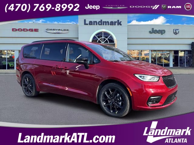 2026 Red Hot Pearlcoat Chrysler Pacifica Select FWD Van