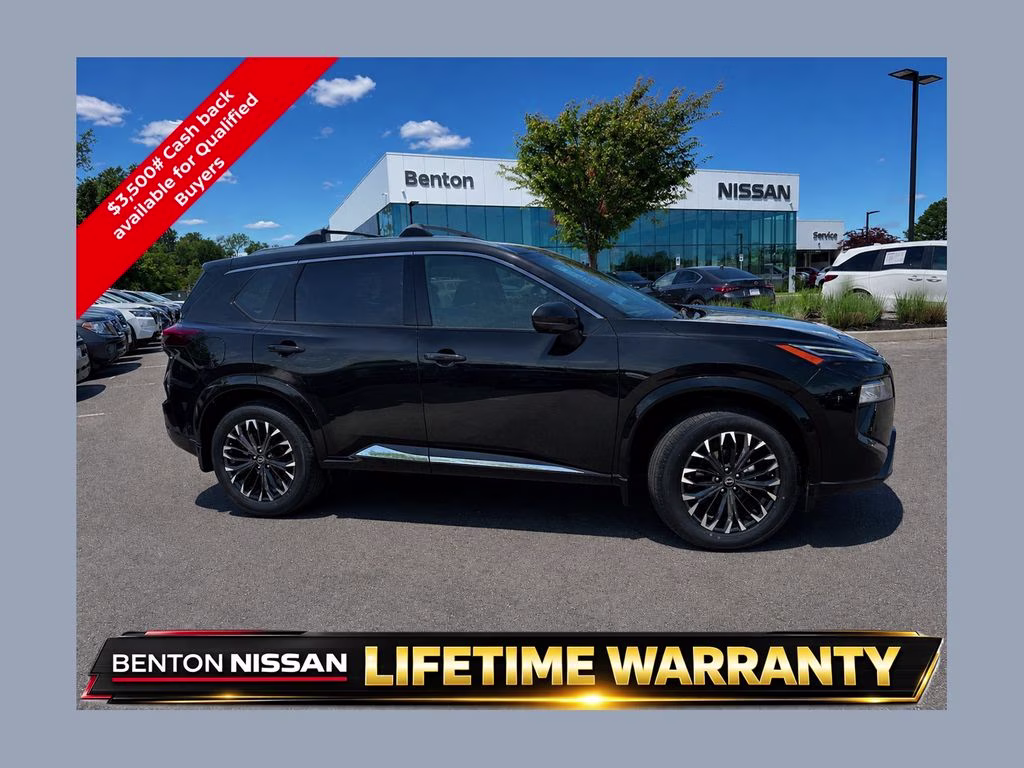 2026 Super Black Nissan Rogue Platinum AWD SUV