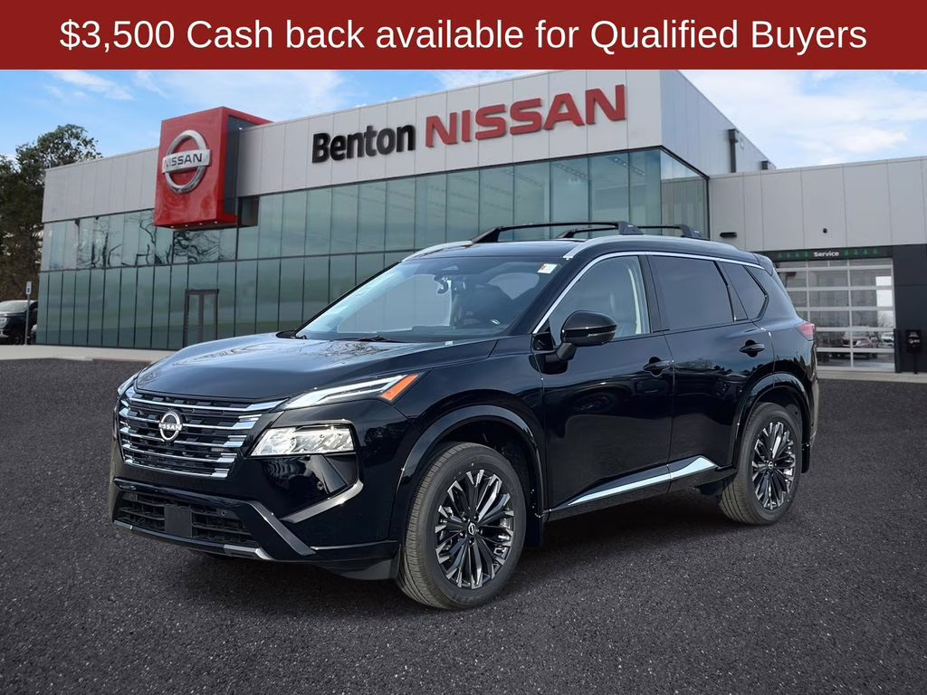 2026 Super Black Nissan Rogue Platinum AWD SUV