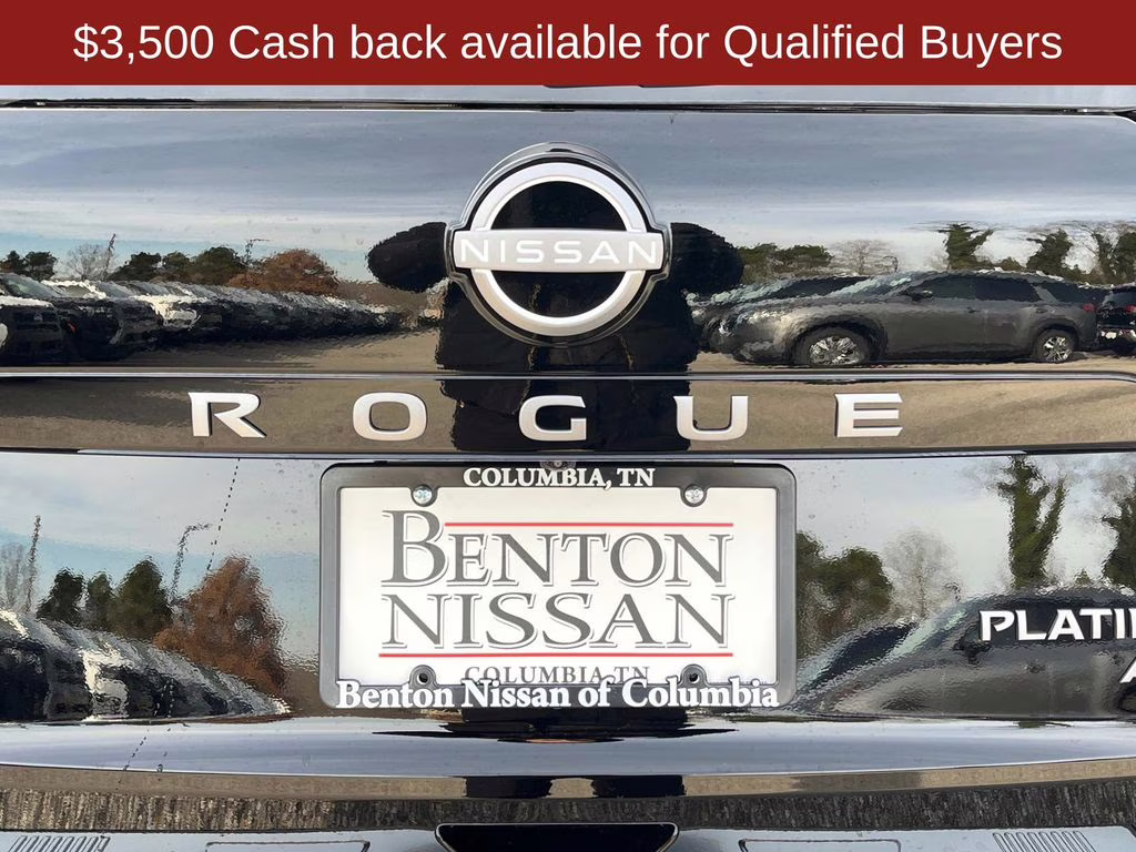 2026 Super Black Nissan Rogue Platinum AWD SUV