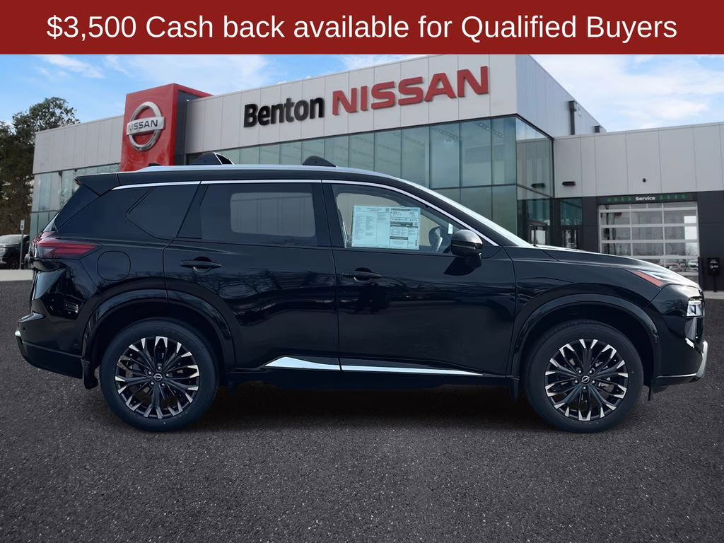 2026 Super Black Nissan Rogue Platinum AWD SUV