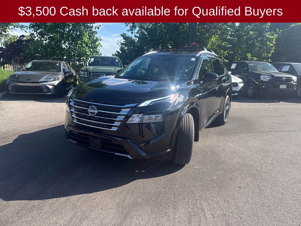 2026 Super Black Nissan Rogue Platinum AWD SUV