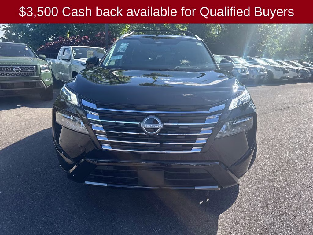 2026 Super Black Nissan Rogue Platinum AWD SUV