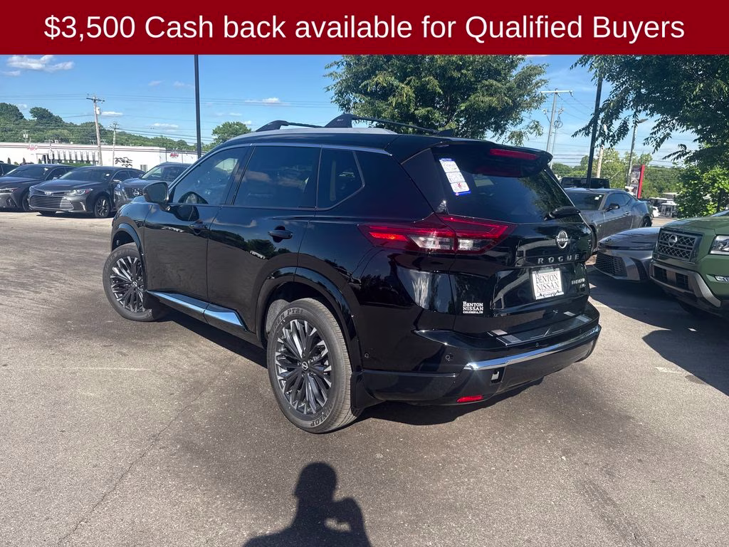 2026 Super Black Nissan Rogue Platinum AWD SUV