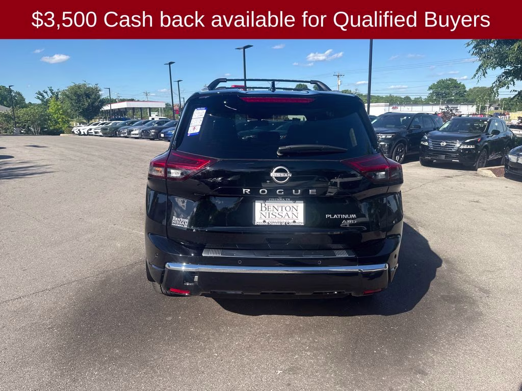2026 Super Black Nissan Rogue Platinum AWD SUV