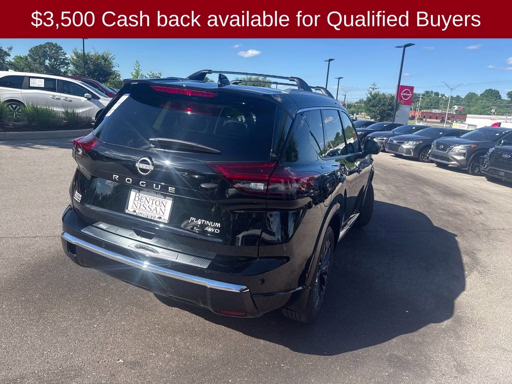2026 Super Black Nissan Rogue Platinum AWD SUV