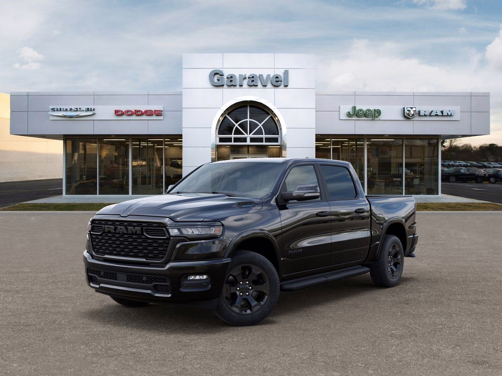 2026 Diamond Black Crystal Pearlcoat Ram 1500 Big Horn/Lone Star 4X4 Truck