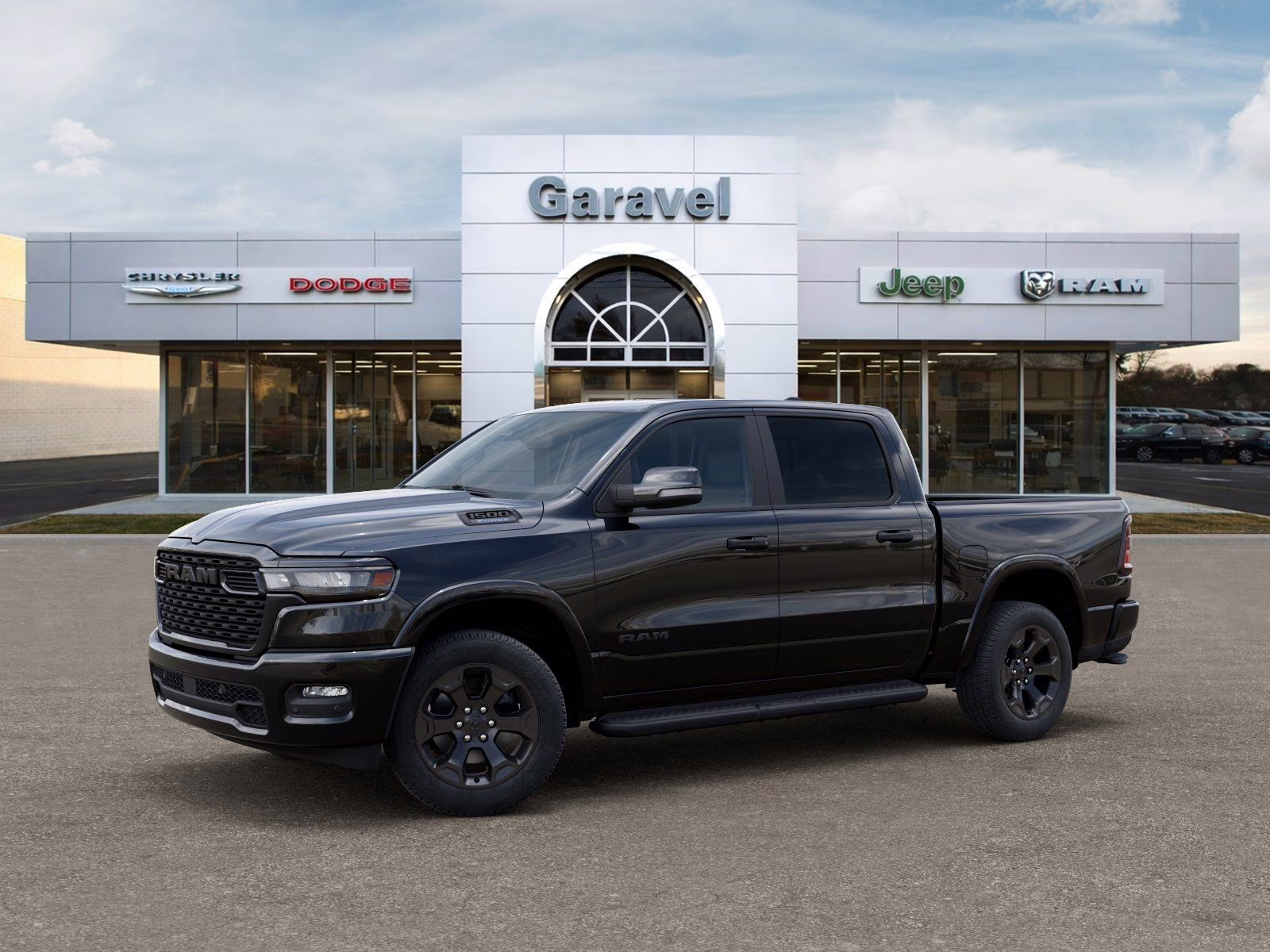 2026 Diamond Black Crystal Pearlcoat Ram 1500 Big Horn/Lone Star 4X4 Truck