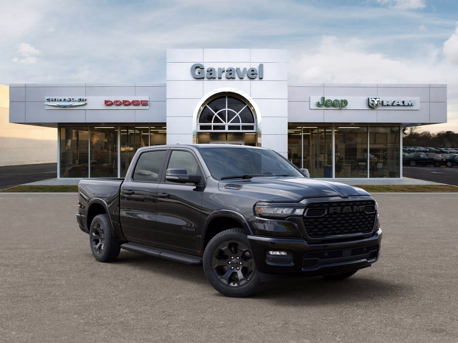 2026 Diamond Black Crystal Pearlcoat Ram 1500 Big Horn/Lone Star 4X4 Truck
