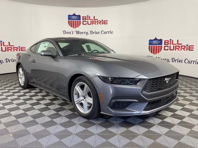 2026 Gray Metallic Ford Mustang EcoBoost RWD Coupe