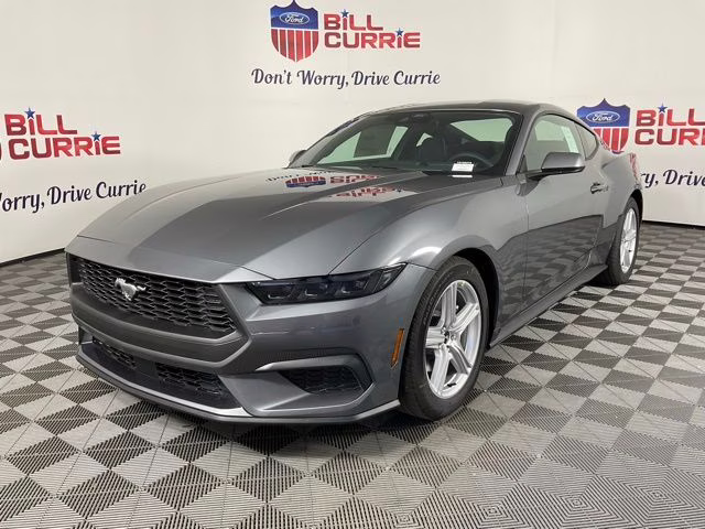 2026 Gray Metallic Ford Mustang EcoBoost RWD Coupe