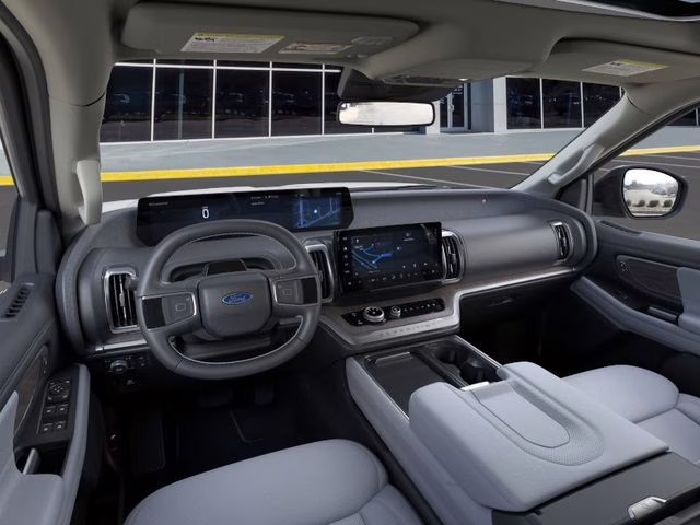 2026 Star White Metallic Tri-Coat Ford Expedition Max Platinum 4X4 SUV