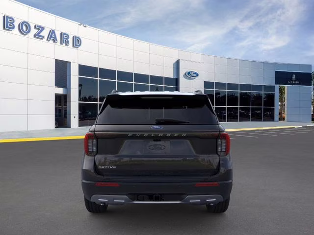 2026 Agate Black Metallic Ford Explorer Active RWD SUV