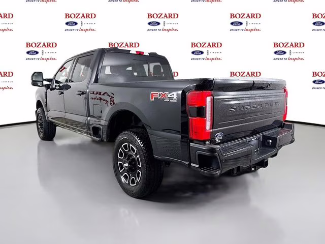 2026 Agate Black Metallic Ford Super Duty F-250 SRW Platinum 4X4 Truck