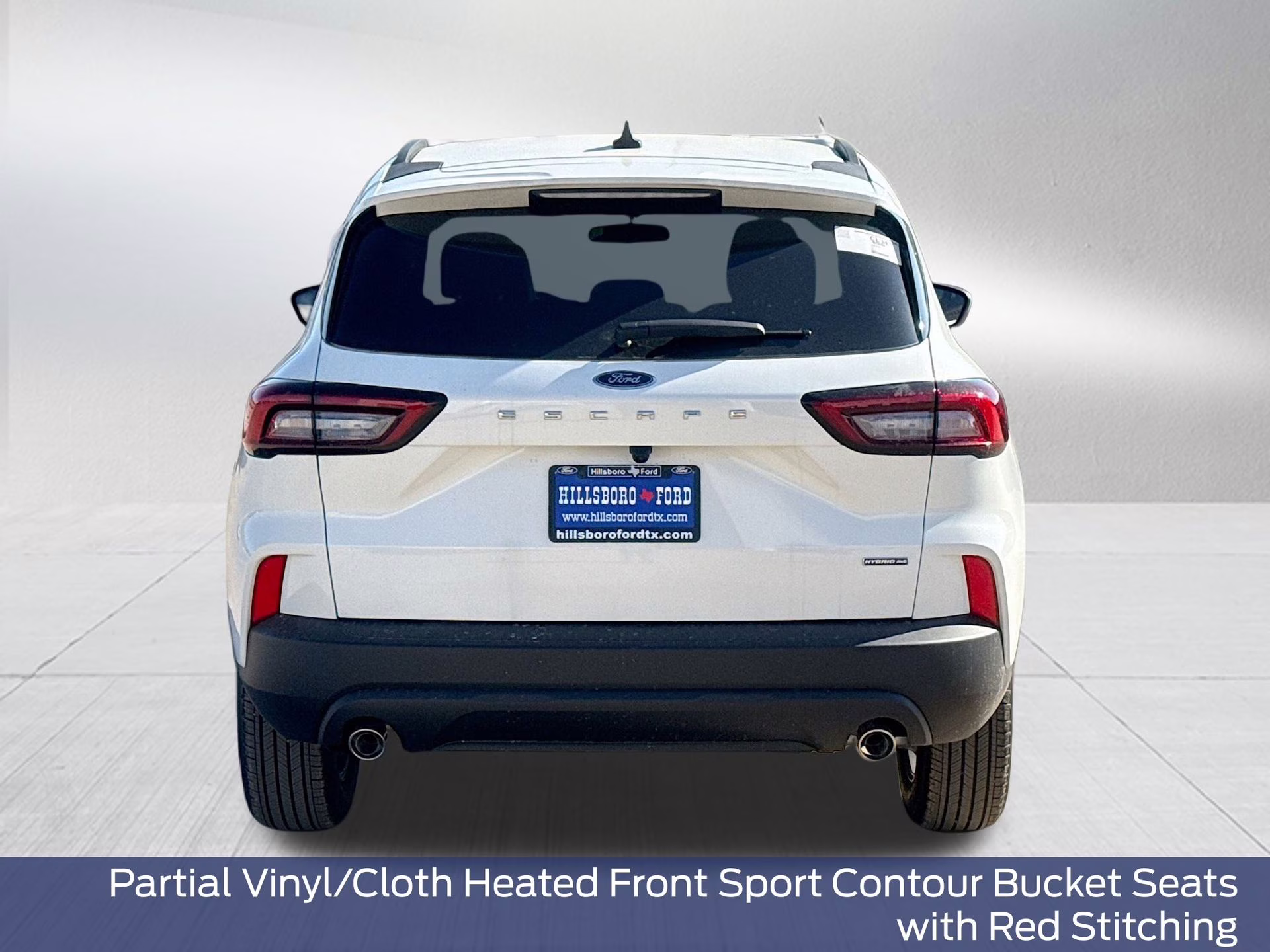 2026 Star White Metallic Tri-Coat Ford Escape Hybrid ST-Line Select AWD SUV