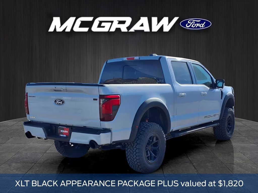 2025 Silver Metallic Ford F-150 Roush F-150 RT6 4X4 Truck