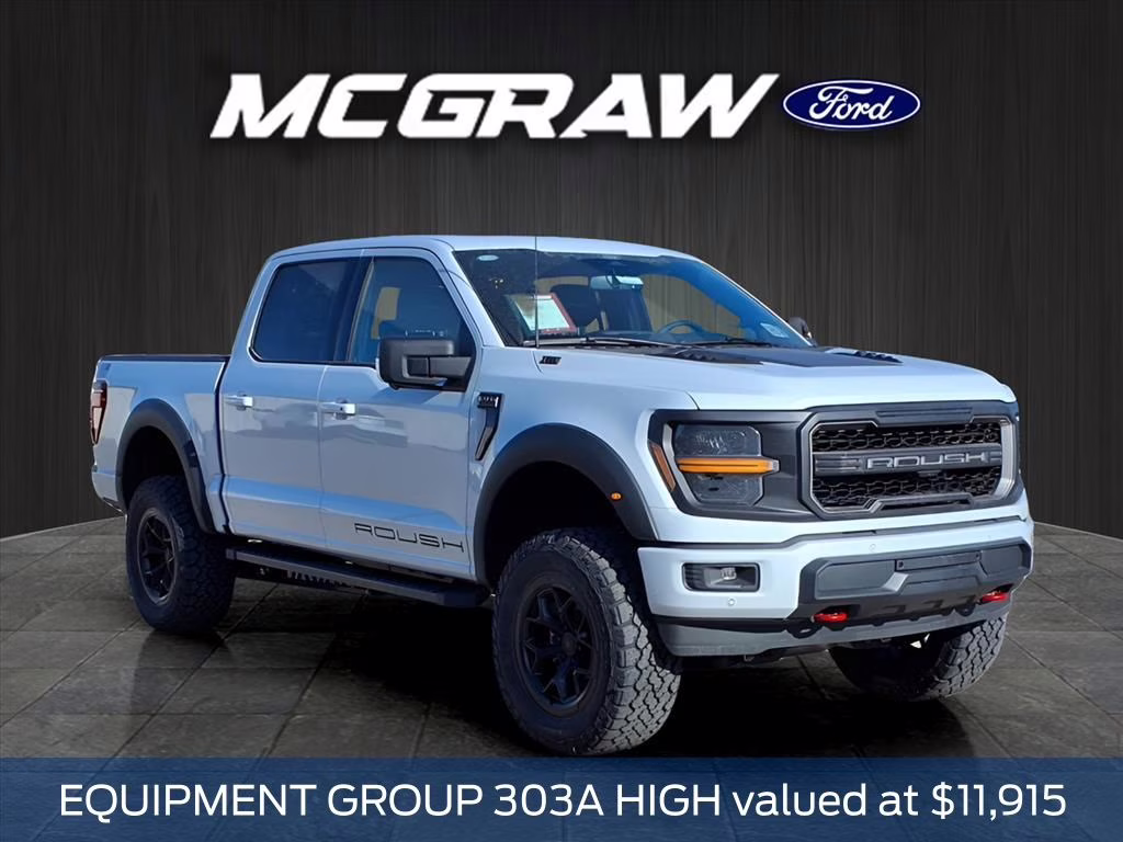 2025 Silver Metallic Ford F-150 Roush F-150 RT6 4X4 Truck