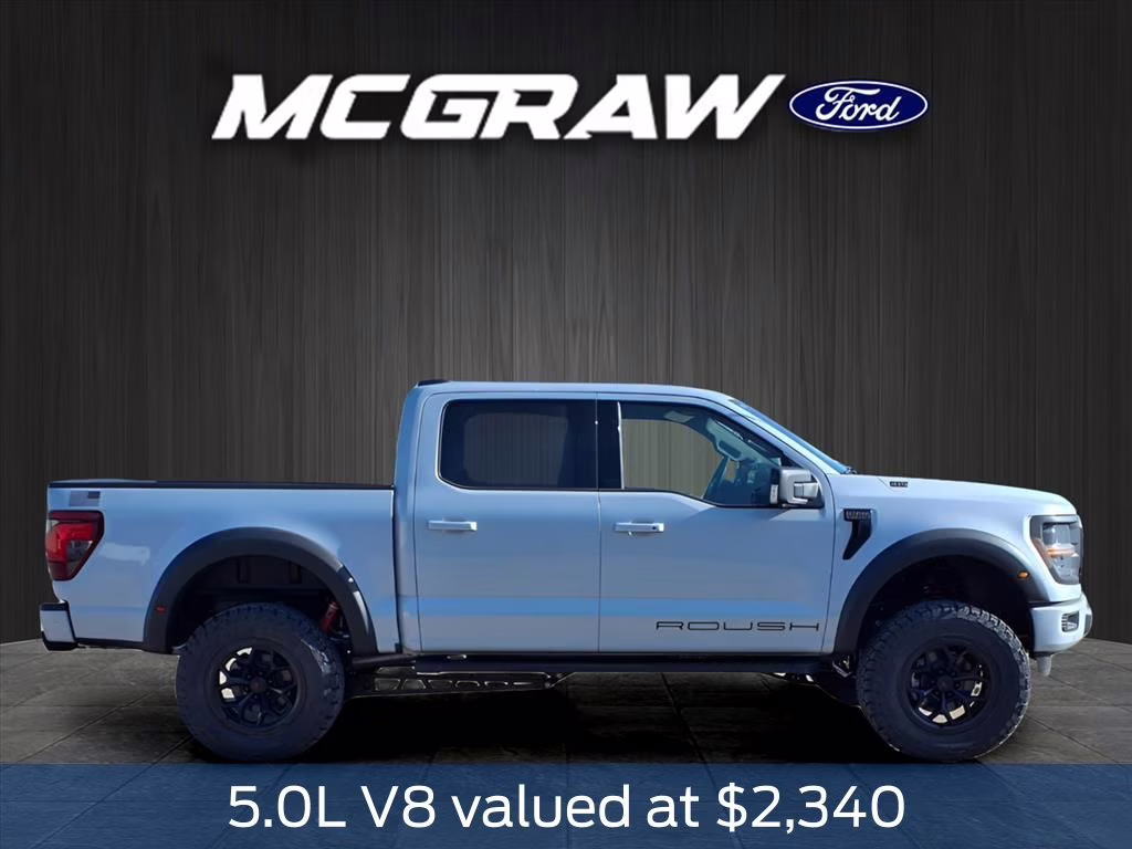 2025 Silver Metallic Ford F-150 Roush F-150 RT6 4X4 Truck