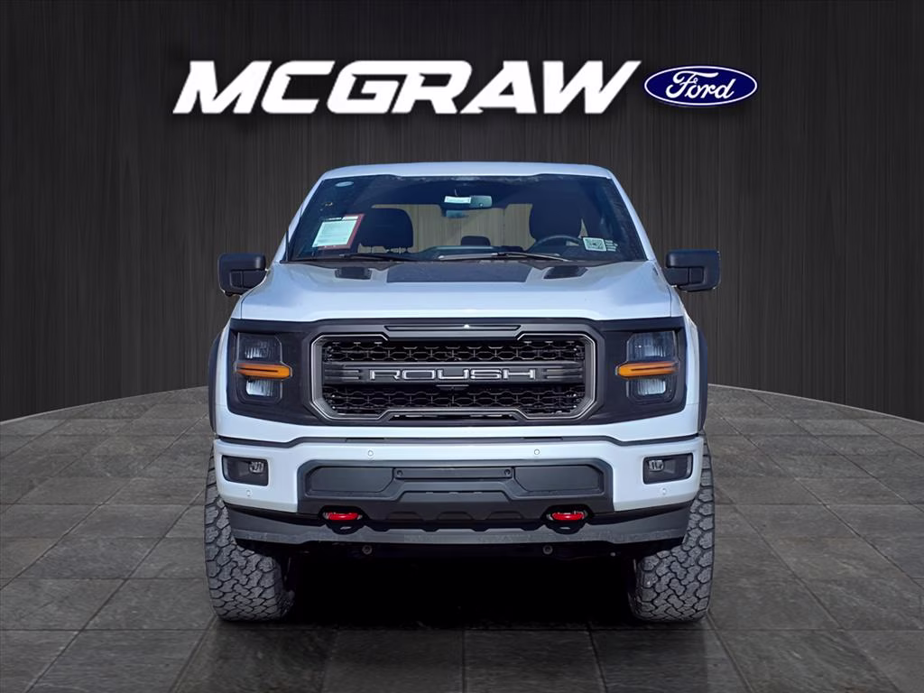 2025 Space White Metallic Ford F-150 XLT 4X4 Truck