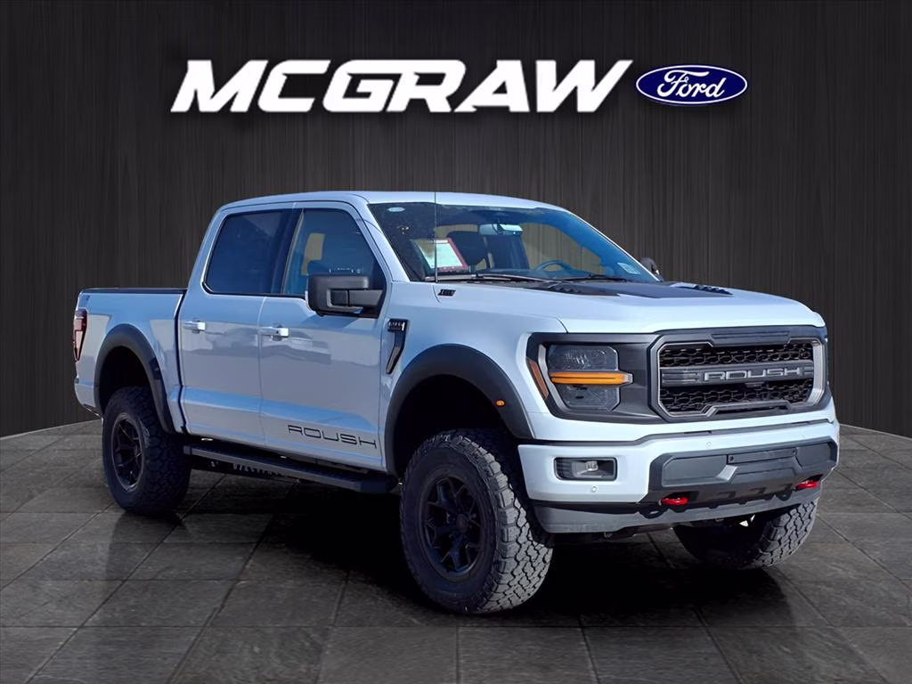 2025 Space White Metallic Ford F-150 XLT 4X4 Truck
