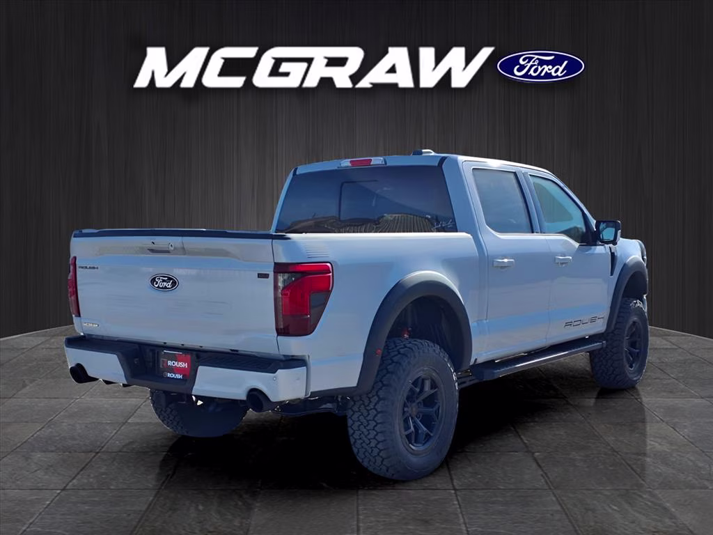 2025 Space White Metallic Ford F-150 XLT 4X4 Truck