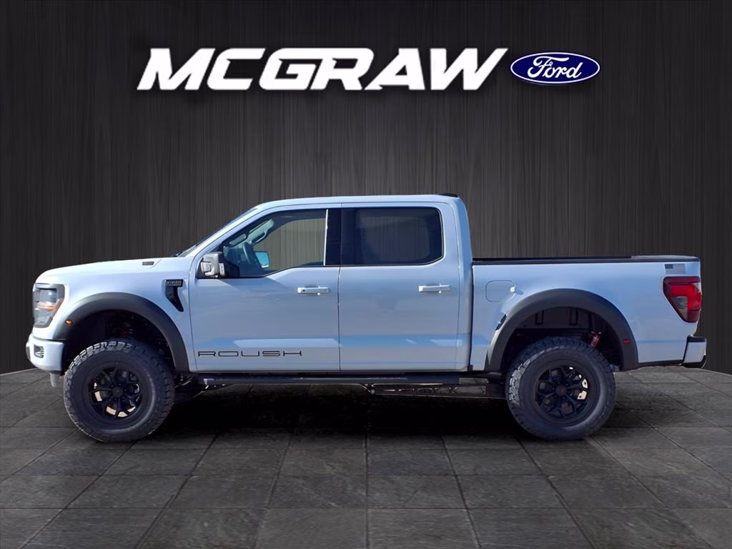 2025 Space White Metallic Ford F-150 XLT 4X4 Truck