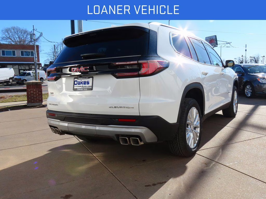 2026 Summit White GMC Acadia Elevation FWD SUV