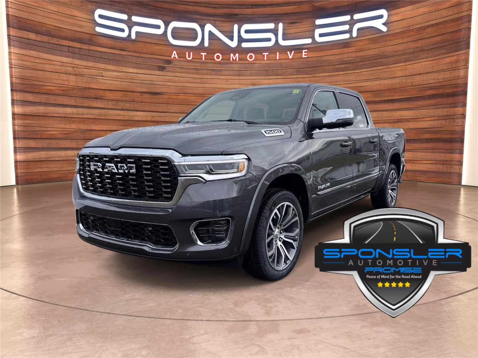2026 Granite Crystal Metallic Clearcoat Ram 1500 Tungsten 4X4 Truck