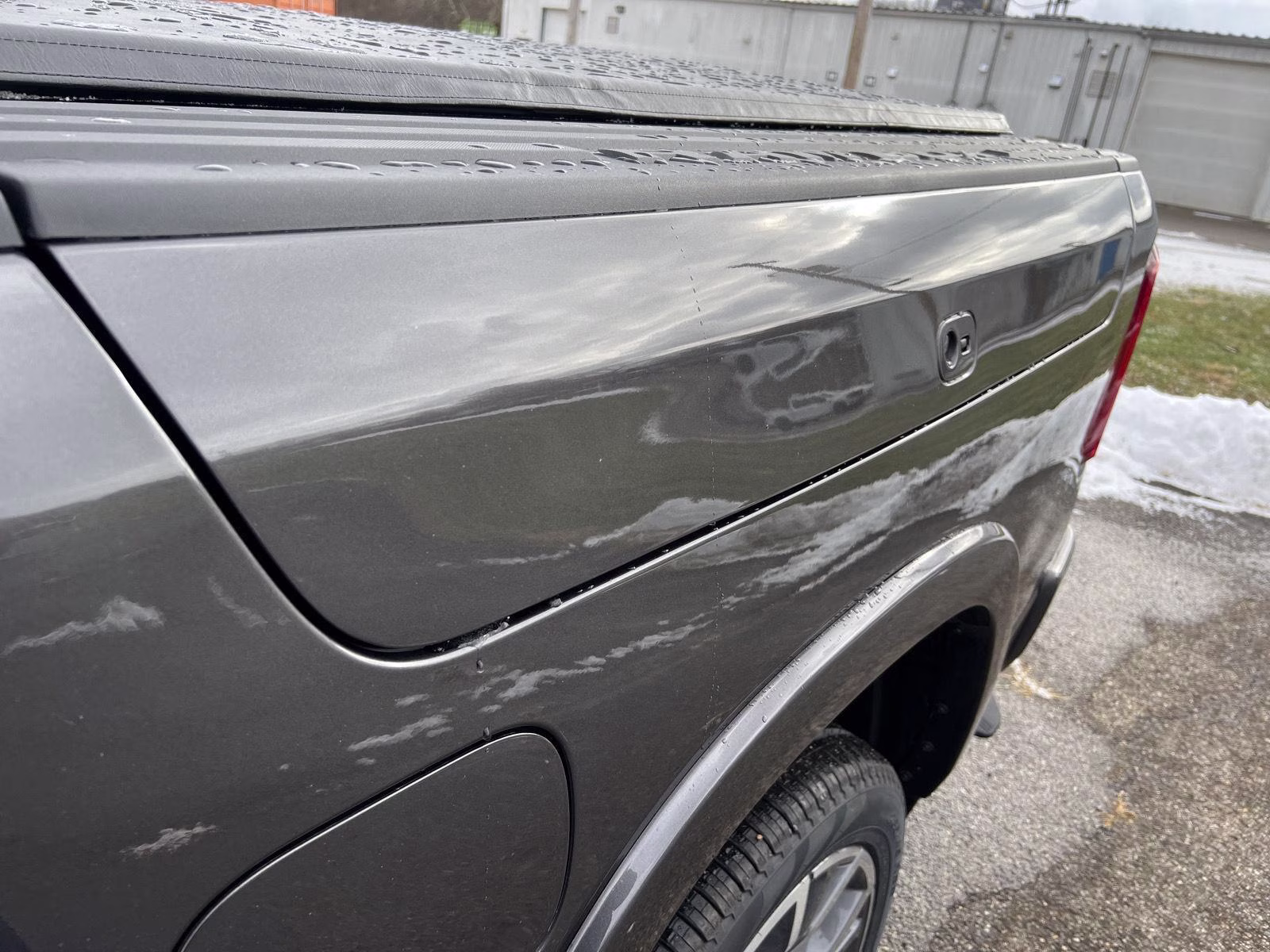 2026 Granite Crystal Metallic Clearcoat Ram 1500 Tungsten 4X4 Truck