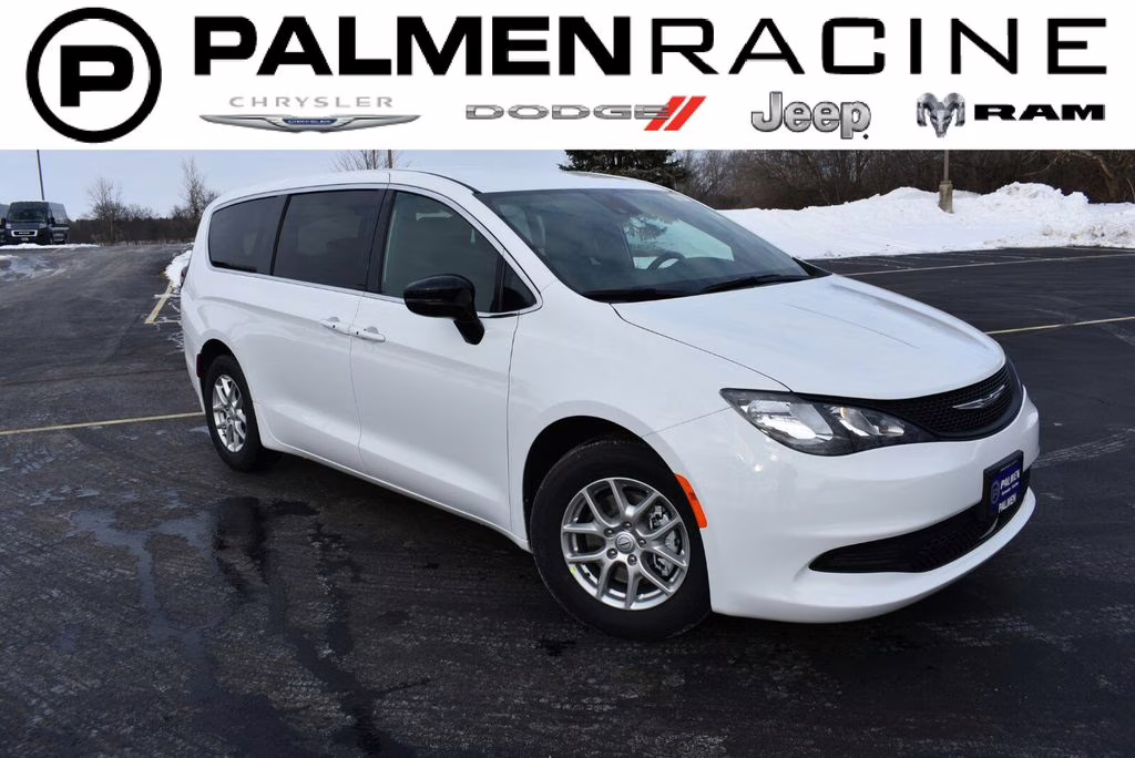 2026 Bright White Clearcoat Chrysler Voyager LX FWD Van