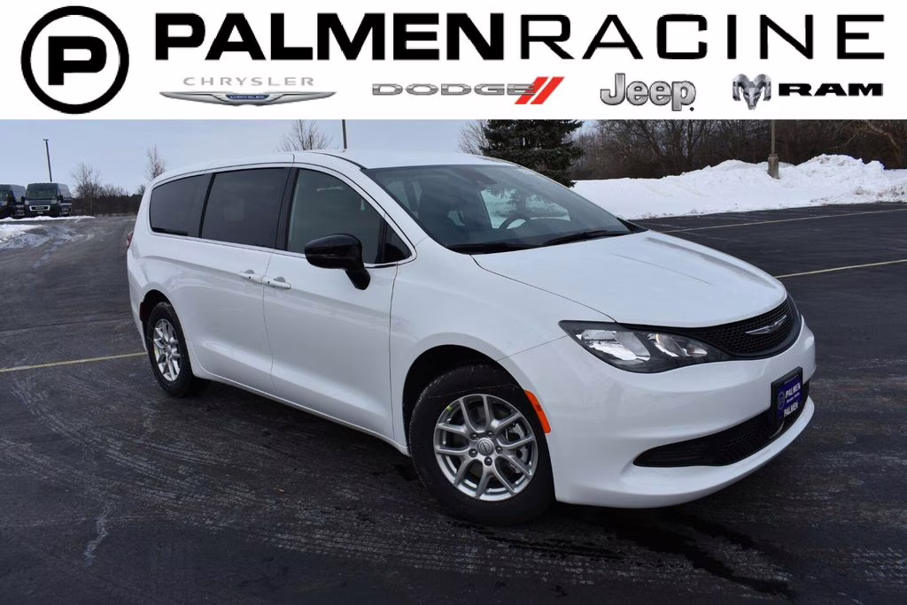 2026 Bright White Clearcoat Chrysler Voyager LX FWD Van