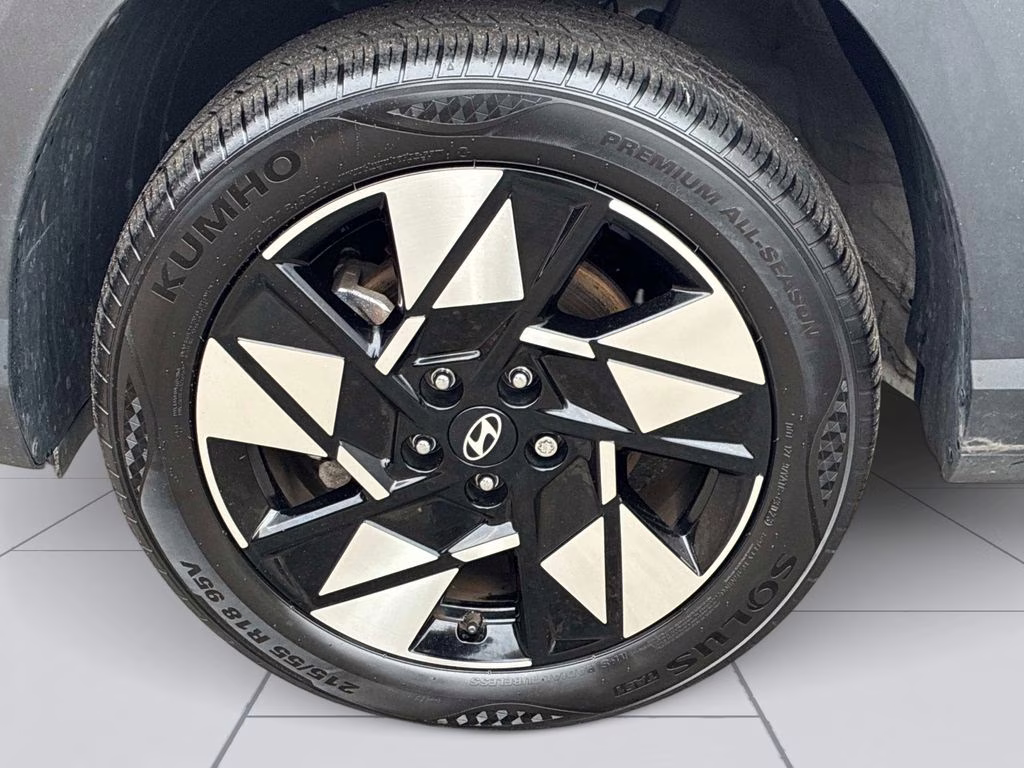 2024 Atlas White Hyundai Kona SEL AWD SUV