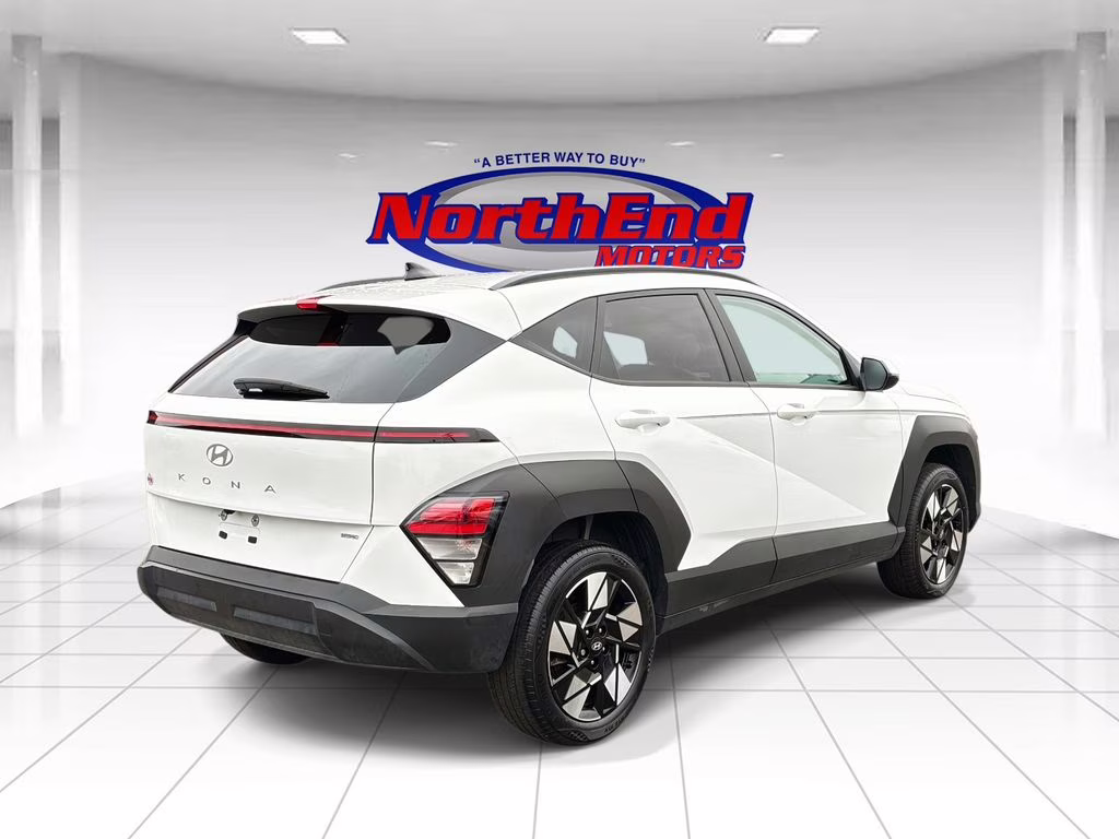 2024 Atlas White Hyundai Kona SEL AWD SUV