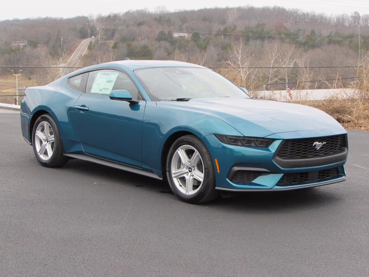 2026 Adriatic Blue Metallic Ford Mustang EcoBoost RWD Coupe