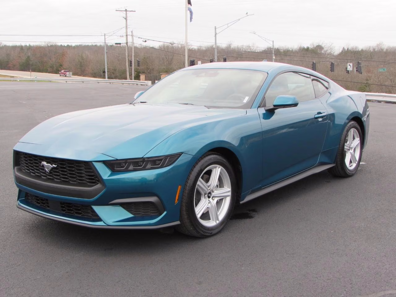 2026 Adriatic Blue Metallic Ford Mustang EcoBoost RWD Coupe