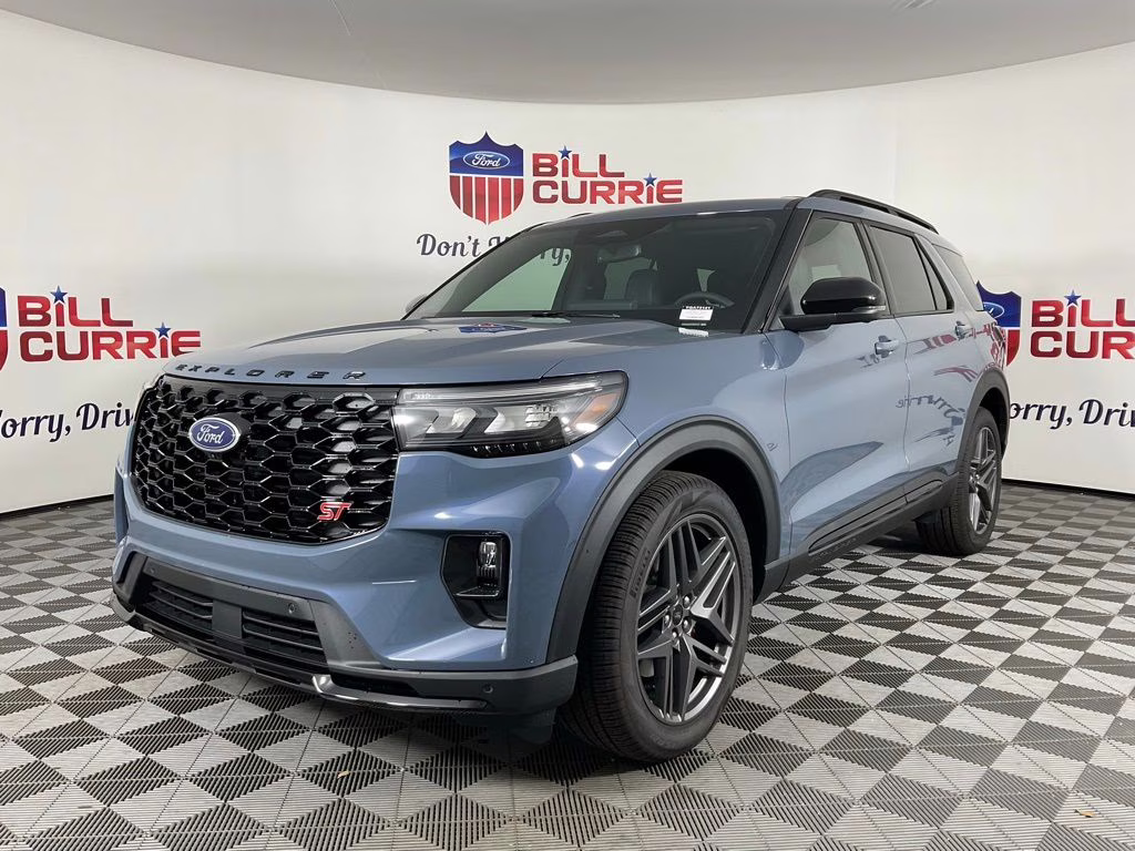2026 Vapor Blue Ford Explorer ST 4X4 SUV