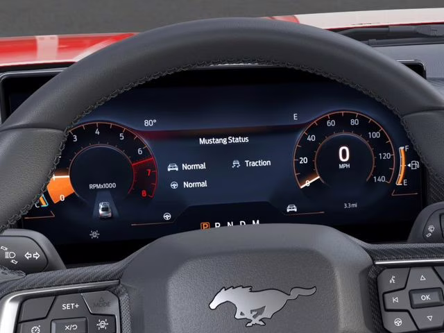 2026 Race Red Ford Mustang EcoBoost RWD Coupe