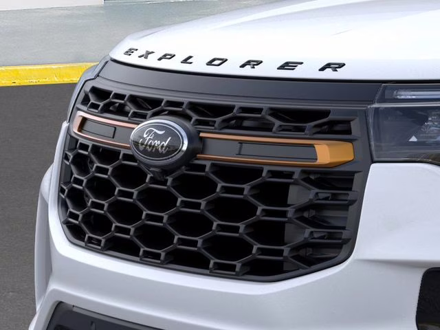 2026 Star White Metallic Tri-Coat Ford Explorer Tremor 4X4 SUV