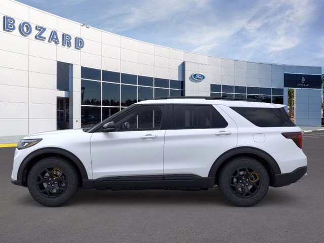 2026 Star White Metallic Tri-Coat Ford Explorer Tremor 4X4 SUV