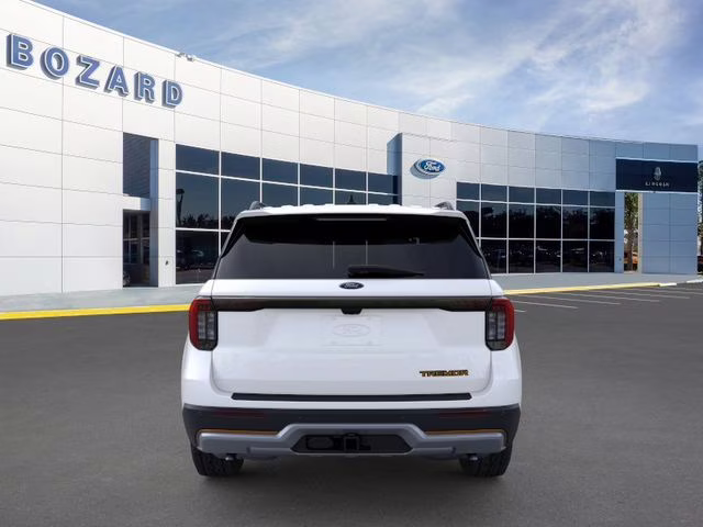 2026 Star White Metallic Tri-Coat Ford Explorer Tremor 4X4 SUV
