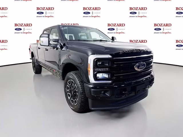 2026 Agate Black Metallic Ford Super Duty F-250 SRW Platinum 4X4 Truck