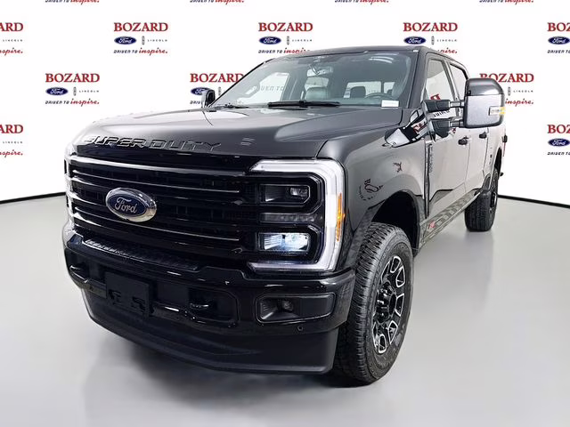 2026 Agate Black Metallic Ford Super Duty F-250 SRW Platinum 4X4 Truck